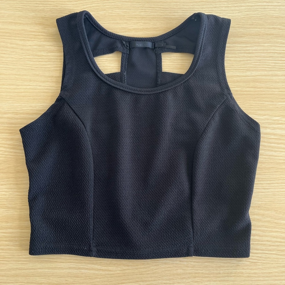 Poetry Black Crop Top